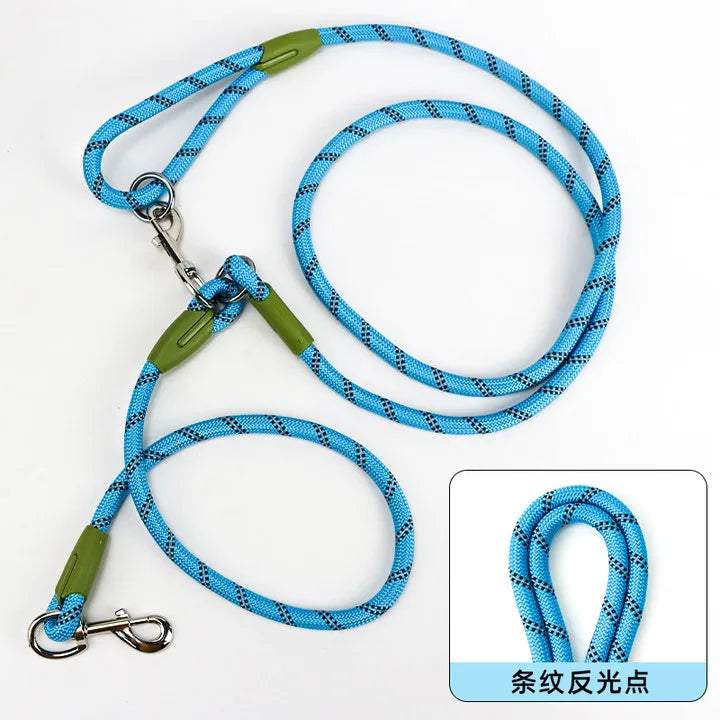 Reflective Nylon Leashes Pet Dogs Chain